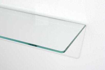 Skleněná polička bez úchytů COVER GLASS